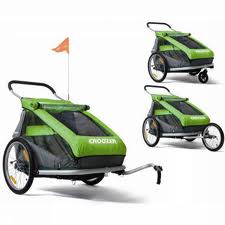 dětské vozíky za kolo