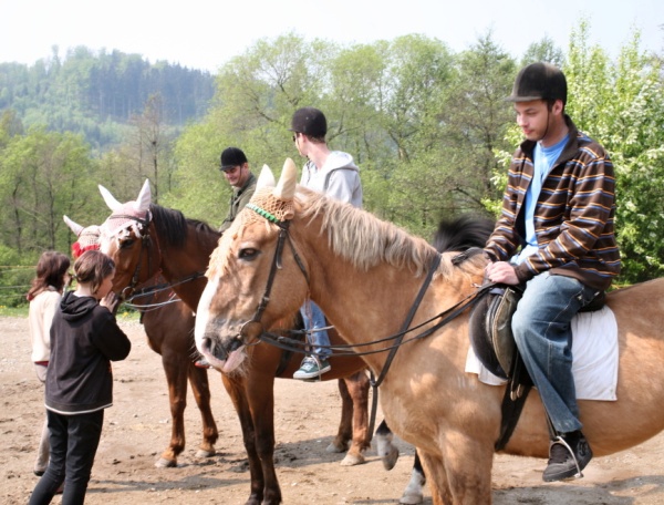 vyjížďky na koních Český Krumlov