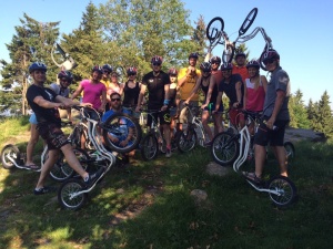 teambuilding lipno a kolobezky